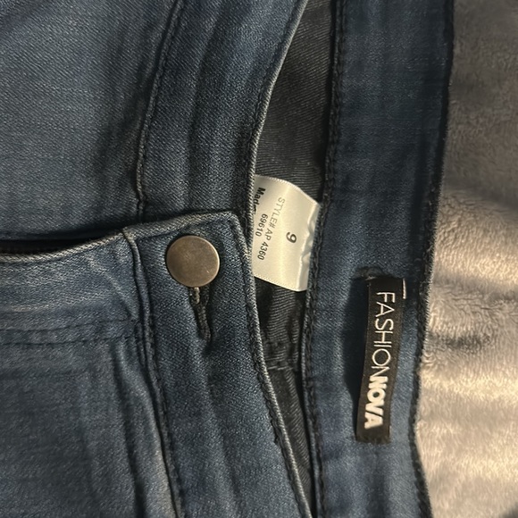 Blue jeggings jeans from fashion nova size US 9 - Picture 4 of 4